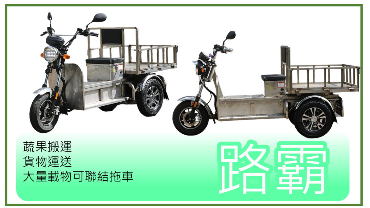 電動三輪搬運車-WT-021 路霸-電動搬運車-梧村有限公司︱電動拖運車